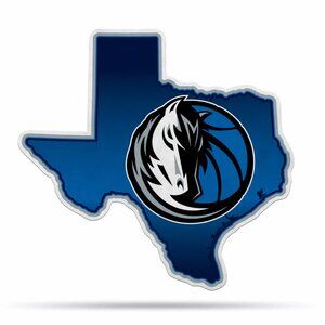 NBA 18 inch Dallas Mavericks Classic Team Logo Shape Cut Pennant Felt